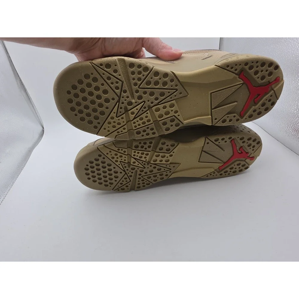 Nike Air Jordan MVP 92 Desert Camo Fire Red Mushroom HQ3950-200 Boy 6.5Y DS